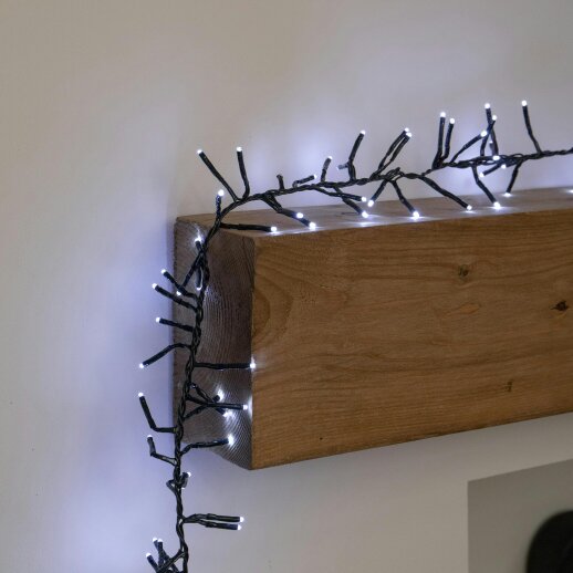 Samuel Alexander 10m 1000 LED Cluster Christmas String Lights in Cool White