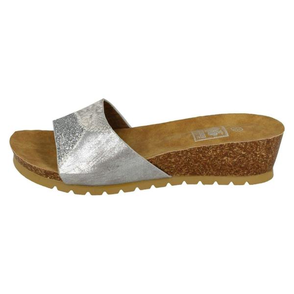 Down to Earth Ladies Down To Earth Mid Cork Wedge Sandals