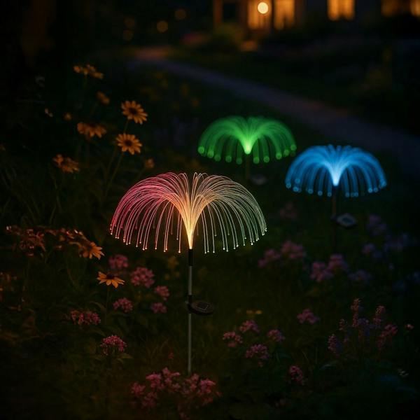 Milagro Solar Umbrella Lamp Rgb Ip44 2Pcs Transparent