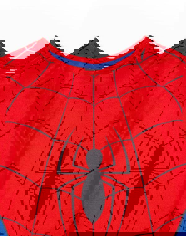 Disney Marvel BoysBlue Spider-Man Costume Center Spider Print Short Sleeve Short Leg Pyjama Set