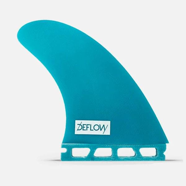 Deflow Surf Deflow Asym 3 Fin Surfboard Fin Set - goofy