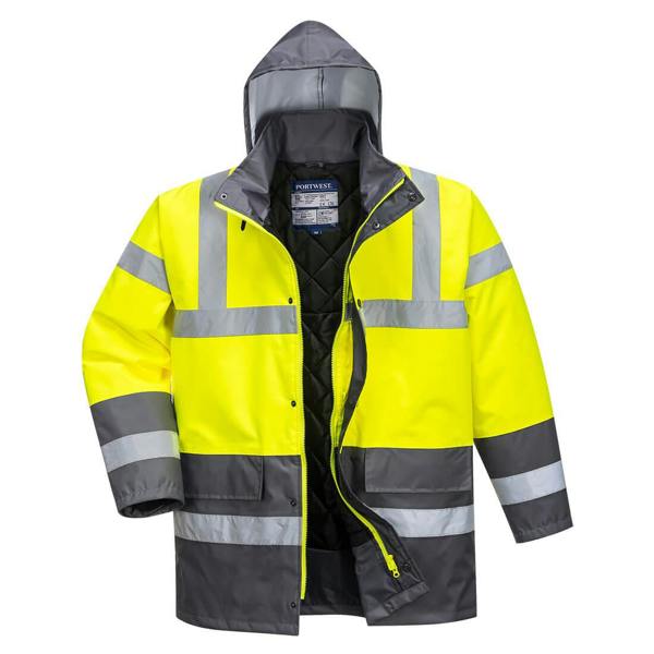 Hi-Vis Contrast Winter Traffic Jacket - Hi-Vis Trousers