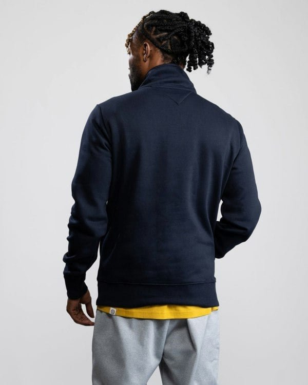 Tommy Hilfiger Tommy Logo Mockneck Mens Sweatshirt - Desert Sky