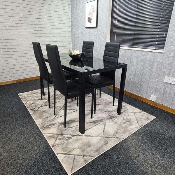 Kosy Koala Dining Table Set with 4 Chairs Dining Room and Kitchen table set of 4