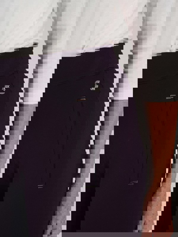 PennyPlain Wide Leg Tregging - Blackcurrant