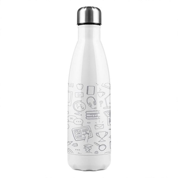 Benjamin Tate Design Social Media Stainless Steel Bottle