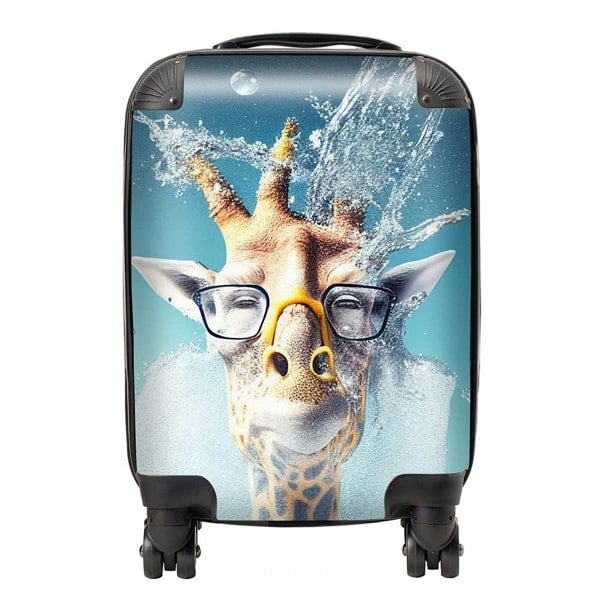 Warren Reed Giraffe Splashart Suitcase