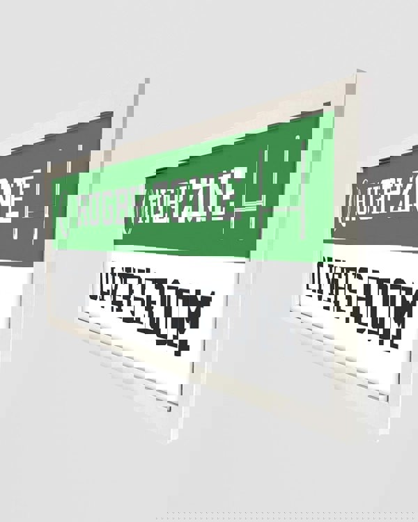 Personalised Rugby Wall Art - Framed Print for Sports Fans