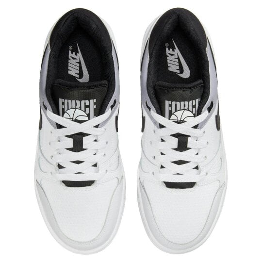 Nike Full Force Low GS White Pewter Black Trainers