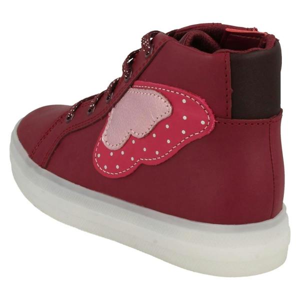 Clarks Girls Clarks Light Up Sole Ankle Boots Flare Sparky K