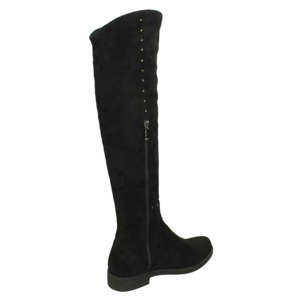 Spot On Ladies Spot On Mid Heel Knee High Boots