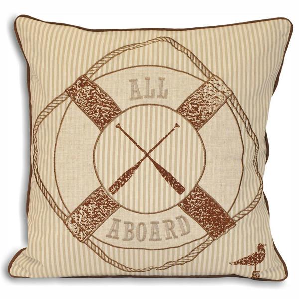 Tenby All Aboard 45X45 Cushion Cover Sand - Riva