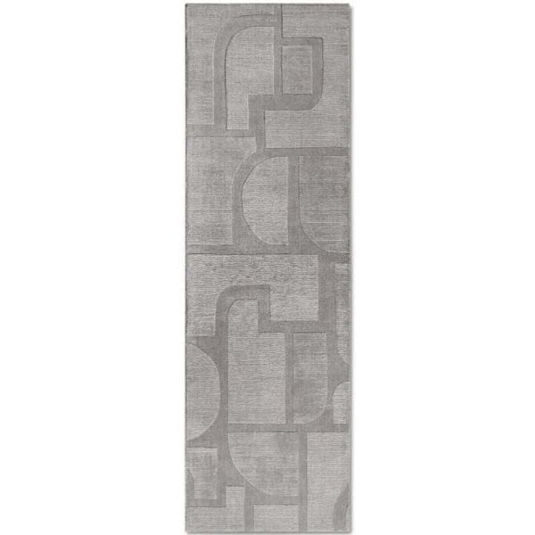 The Rugs Hand-Woven Wool Rug - Elegant Abstract Designs
