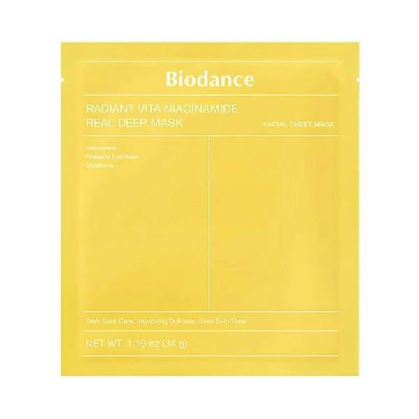 BIODANCE Radiant Vita Niacinamide Real Deep Mask Sheet 1P
