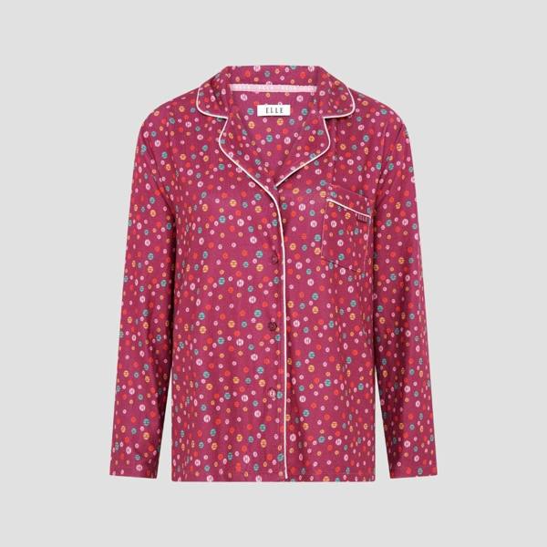 ELLE Buttersoft PJ in Burgundy
