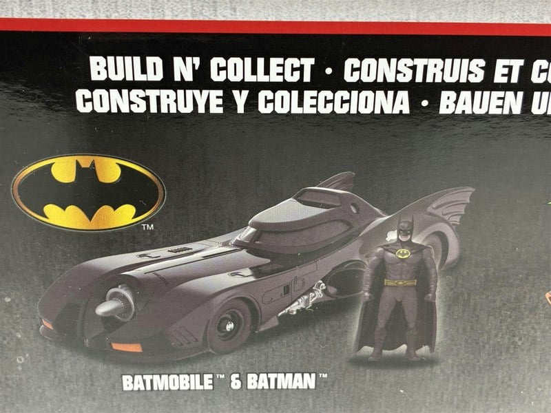 Jada Batmobile and Batman Diecast Model Kit Build N Collect 1:24 Scale Jada 30874