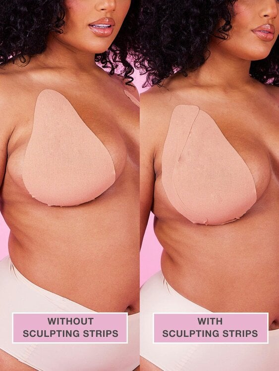 Perky Pear Cleavage Sculpting Tape Strips BEIGE