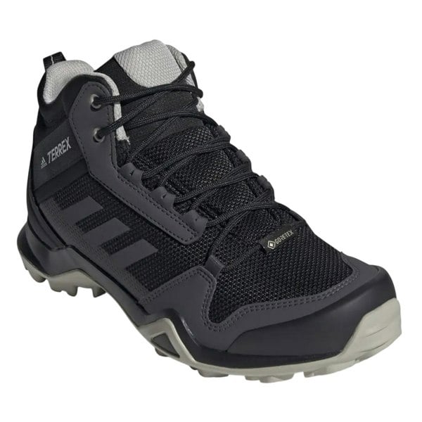 Adidas Womens Terrex AX3 Mid Gore Tex Hiking Shoes - Black/Grey