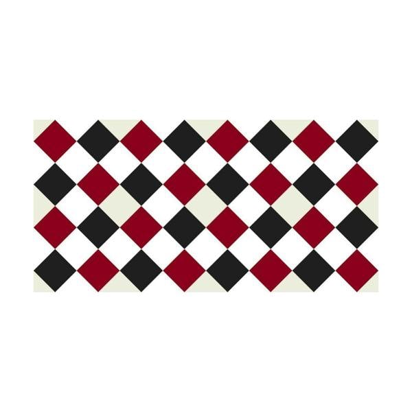 WALPLUS WFS6025 - Victorian Diamond Tiles Floor Stickers 120cm x 60 cm
