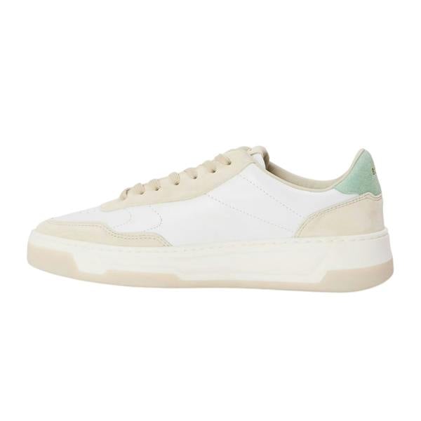 Boss Womens/Ladies Baltimore Leather Low Trainers - White - 