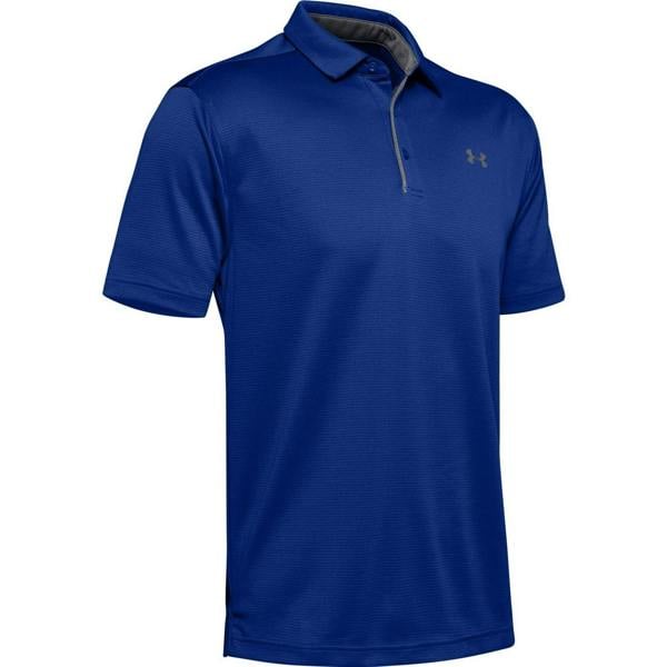 Under Armour Mens Tech Polo Shirt - Royal Blue