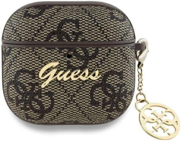 Guess 4G Charm Collection Case for AirPods 4 Brown - GUA4G4GSMW