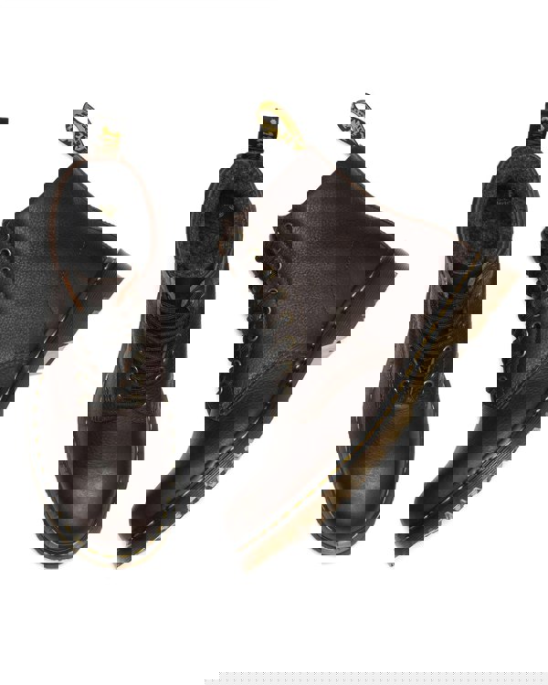 Dr. Martens 1460 Pascal Warm Lined 8 Eye Leather Dark Brown Boots