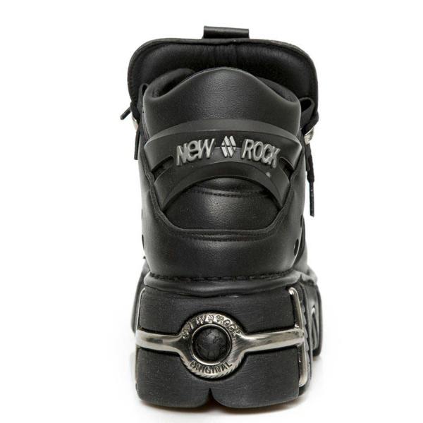 New Rock Unisex Vegan Leather Gothic Boots- M-106-VS1