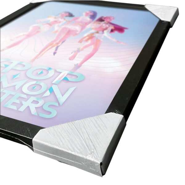 K-Pop Demon Hunters Trio Framed Poster - Multicoloured