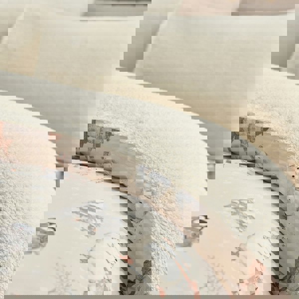 Catherine Lansfield Winter Friends Sherpa Duvet Cover Set Natural