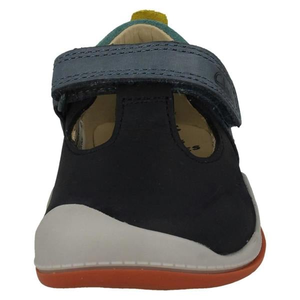 Clarks Childrens Clarks First Walking T-Bar Shoes Roller Bright T