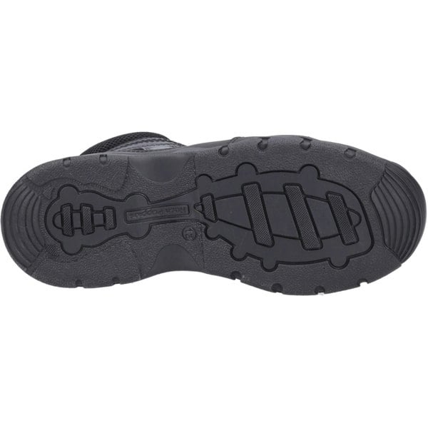 Hush Puppies Titus SNR Leather Boys's Black Boots