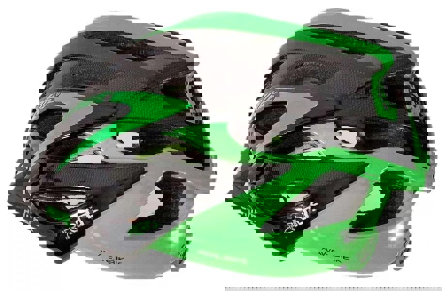 AweAeroLite In Mould Adult Bike Helmet Large 58-61cm Black/Green