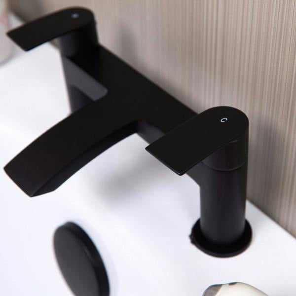 Flode Falun - Bath Filler - Matt Black