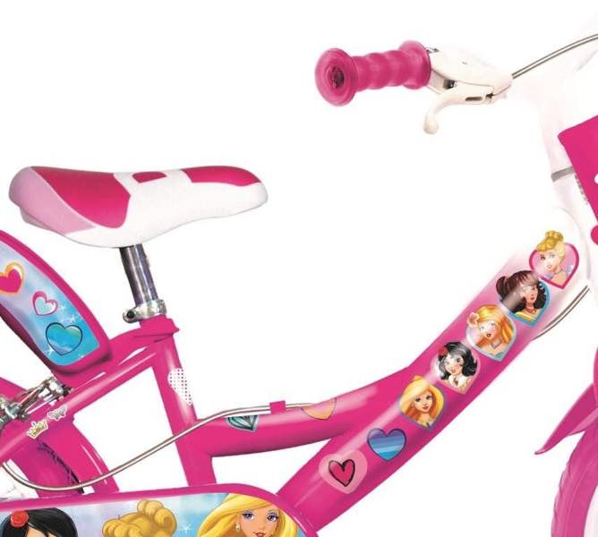 Dino Bikes Dino Princess Kids 16" Wheel Bike - Pink