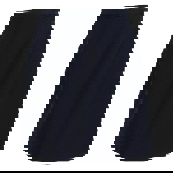 Michael Kors luxurious A-line mini skirt in a navy blue twill fabric&nbsp;