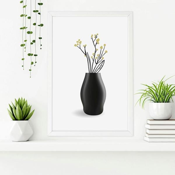 Prints For Bathroom Walls | Set of 3 Botanical Wall art Prints