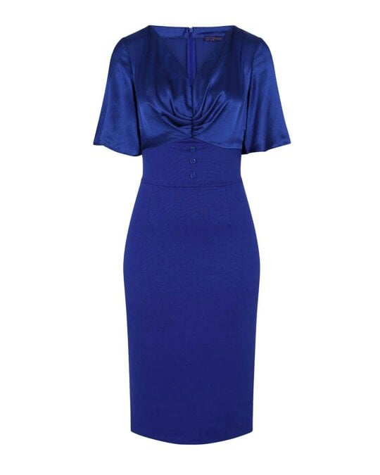 HotSquash Short Sleeve Cocktail Dress
