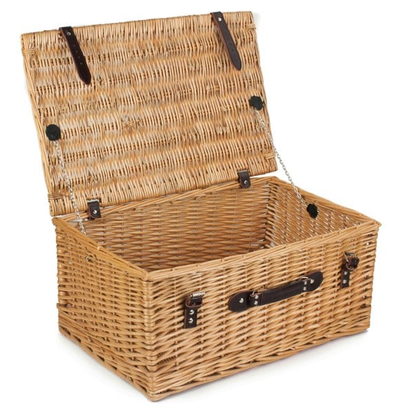 Wicker Picnic Baket with Lining