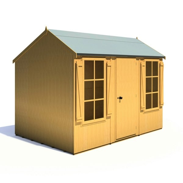 Shire Holt Apex Garden Shed Shiplap 10x7 - Best Shed