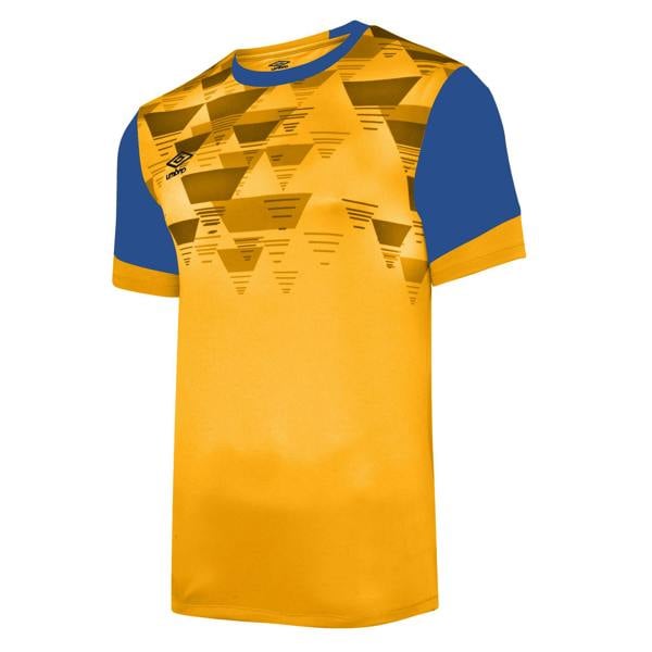 Umbro Childrens/Kids Vier Jersey - Yellow/Royal Blue