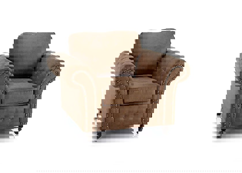 Oakland Chesterfield Leather Sofa Suite 3 + 2 - 2