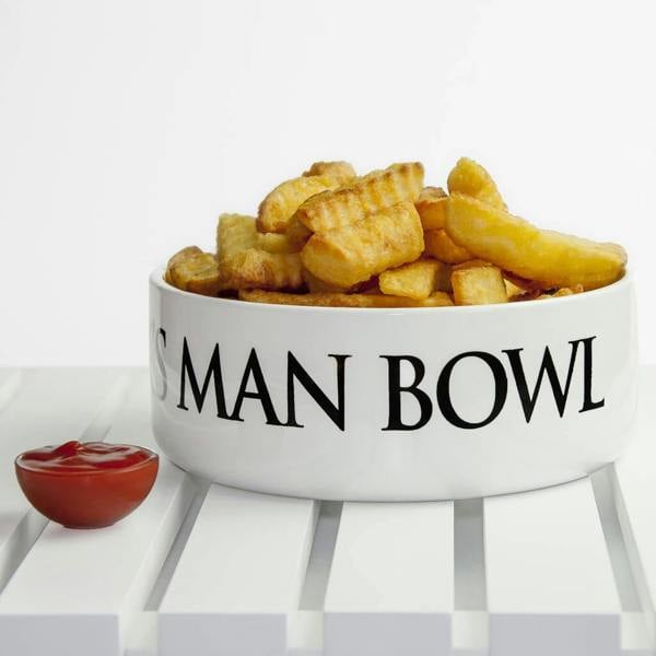 Abode Home & Gifts Personalised Super Large Man Bowl