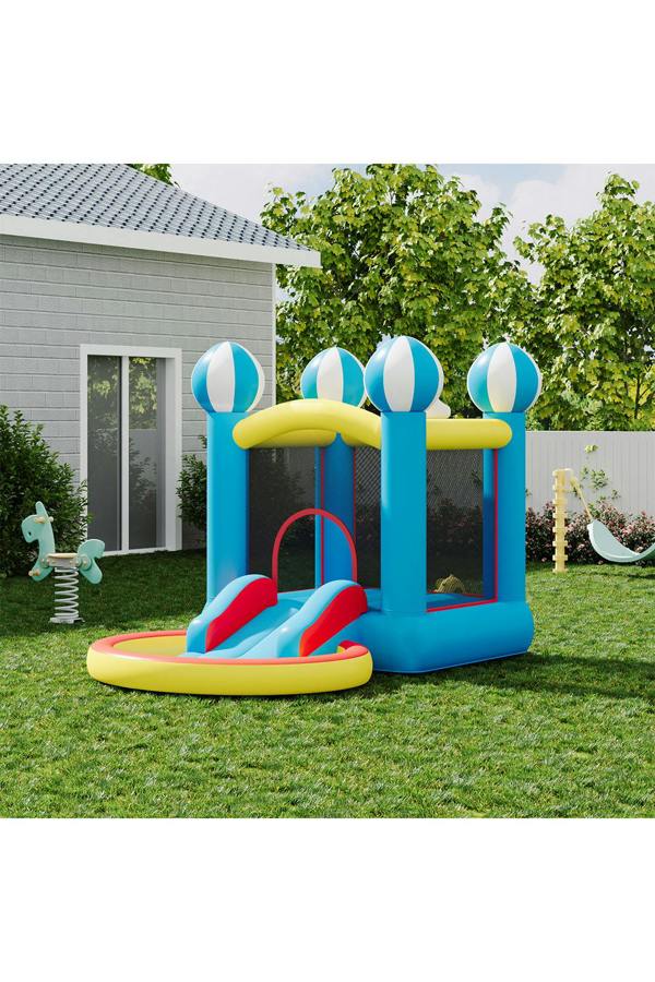 Bouncy Castle Indoor with Slide and Ball Pit