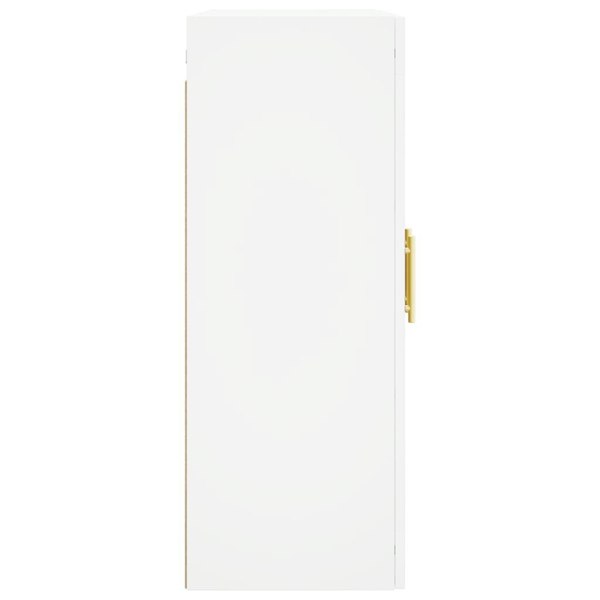 Berkfield Wall Mounted Cabinet White 69.5x34x90 cm