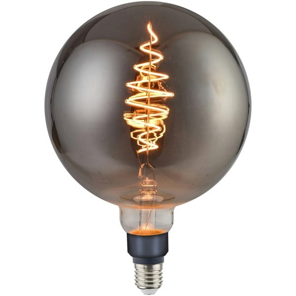 Nordlux Deco E27 | G200 Spiral | Dim | 1800 Kelvin | 200 Lumen | Light Bulb | Smoked