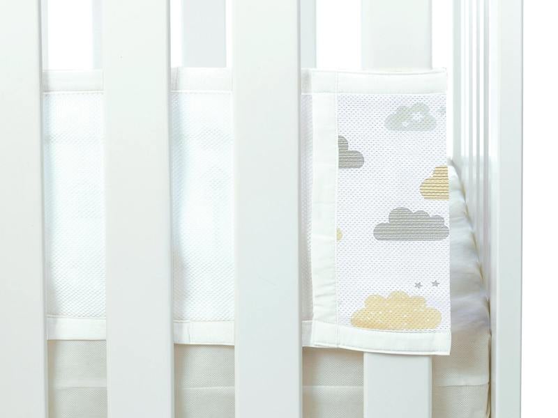 breathable mesh cot liner