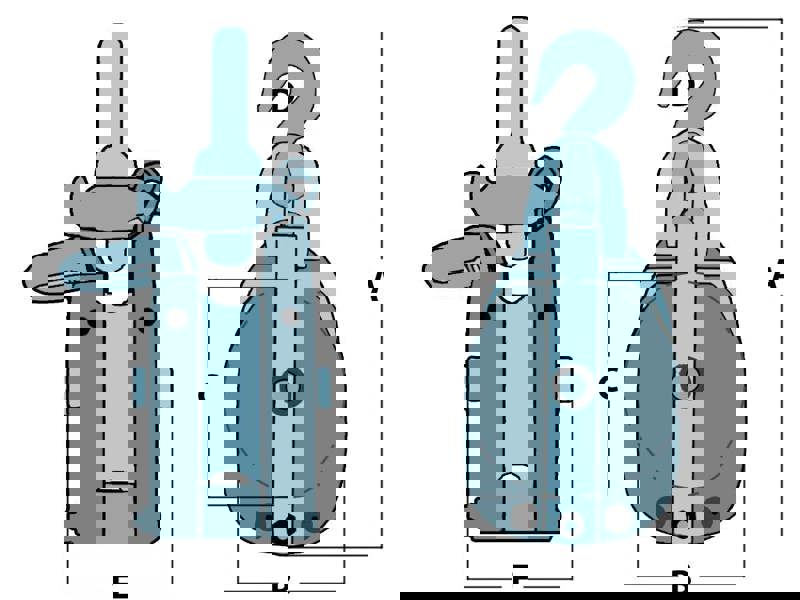 Single Pulley Block With Swivel Hook 8" (2.1 Ton Wooden Snatch Double Treble Eye Shackle)