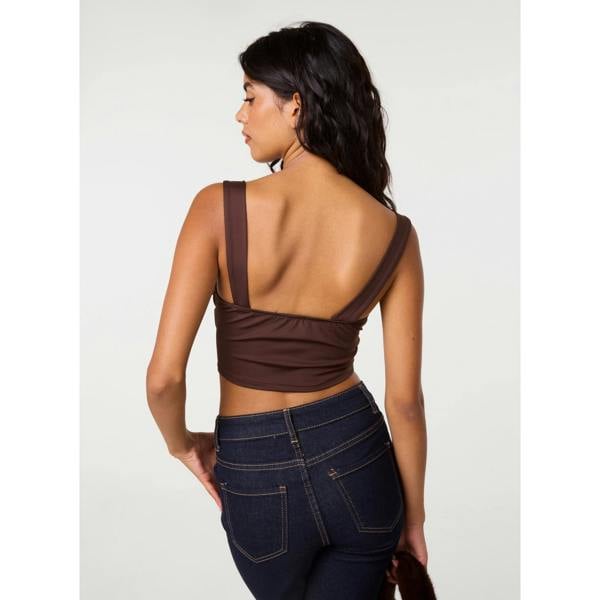 Pink Vanilla Corset Cowl Top