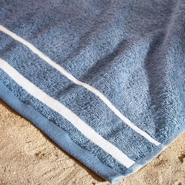 Anchors Blue Beach Towel